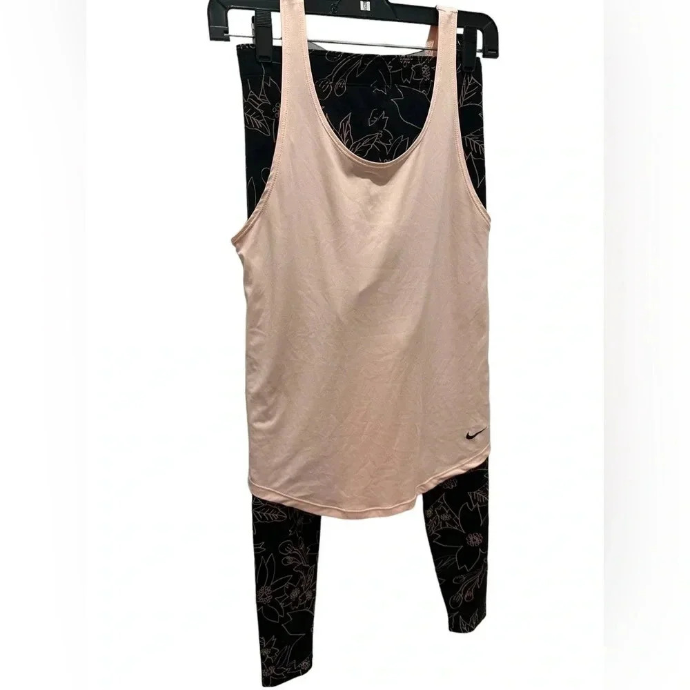 Nike Women’s Leggings and Razor Back Tank Bundle